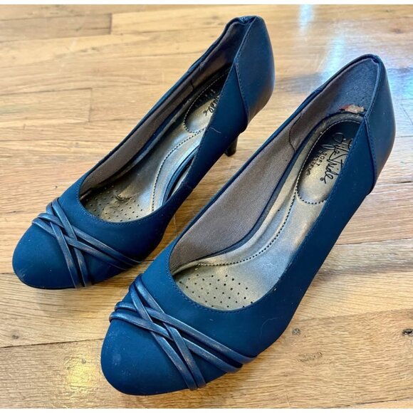 Life Stride Women’s Heels Size 9 Blue - Picture 1 of 8